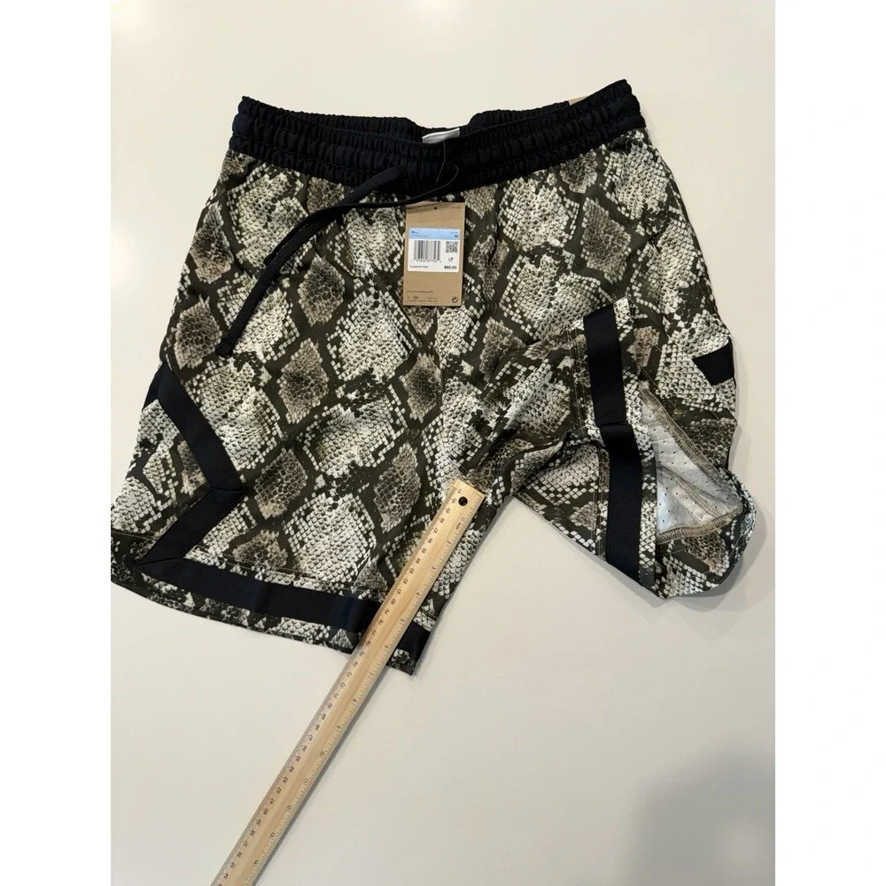 Jordan Sport Dri-FIT Mesh Diamond Shorts Snakeskin HF9907-133 Mens Medium